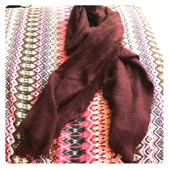 aerie Accessories - Maroon Blanket Scarf - Aerie by American Eagle 🦅